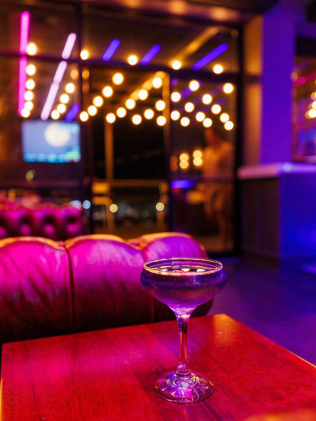 Martinis on the bar